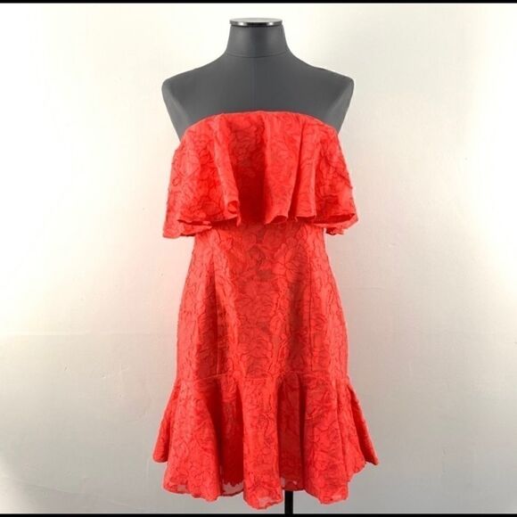 KEEPSAKE the label RADAR MINI DRESS pop red new - Picture 5 of 7